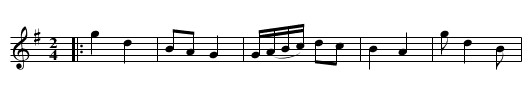 Salvilettina - staff notation