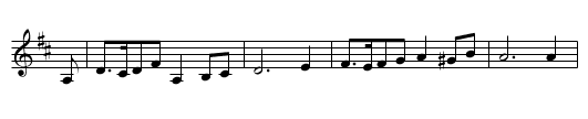 Sam Hall - staff notation