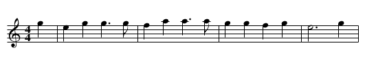 Sample tune - yaps (demo.abc) -  Oh You New York Girls - staff notation
