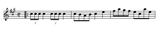 SAND DANCE - staff notation