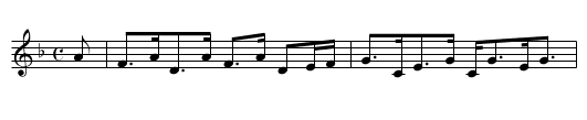 Sanders Brane - staff notation