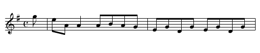 Sandmount - staff notation