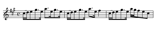 Sandy King - staff notation