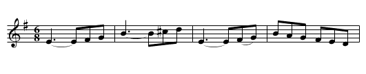 Sandy M’Gaff - staff notation