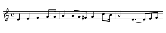[Santiana] - staff notation