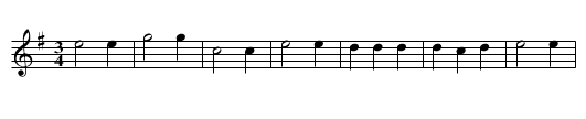 Saraband Sett Of Waltzes No.1. Le4.081 - staff notation