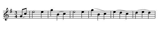 Saraband Sett Of Waltzes No.2. Le4.082 - staff notation