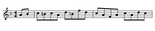Saratoga Hornpipe - staff notation