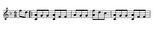 Sarfield’s Quickstep - staff notation