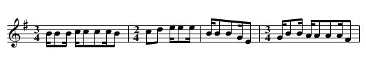 Saririway - staff notation