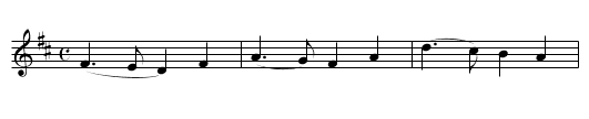 Sarona - staff notation