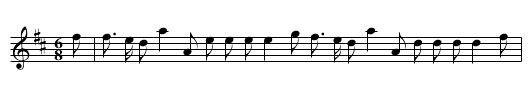 Saturday Night and Sunday Morn - staff notation