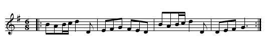 Saturday Night - staff notation