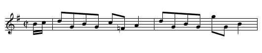 Sauney's Jigg.    JJo5.137 - staff notation