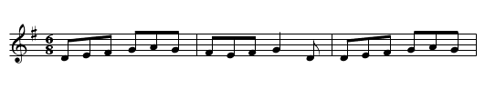 Sauter Lapins (1) - staff notation
