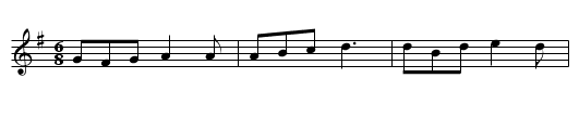 Sauter Lapins (2) - staff notation