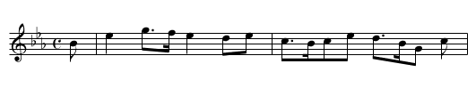 Savourna Deelish - staff notation