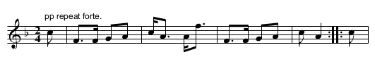 SAW YE JOHNNIE COMIN' - staff notation