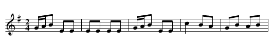 Sawney dear - staff notation