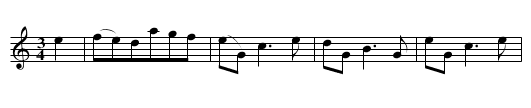 Saxon Waltz. Le4.113 - staff notation