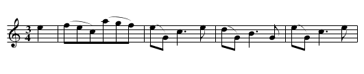 Saxon Waltz. TLY.030 - staff notation