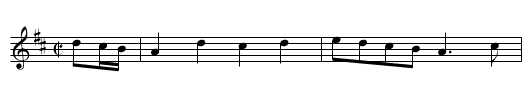 Saylor Jack JBut.164 - staff notation