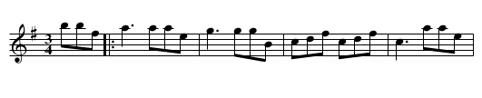 s'Bacherl - staff notation