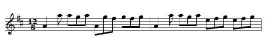 Scartaglen - staff notation
