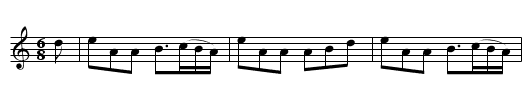 Scatter The Mud   (2nd Setting)   (jig)      0967 - staff notation