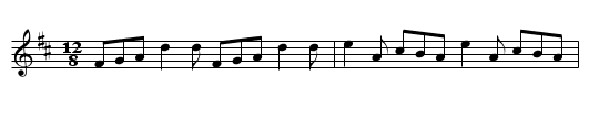 Scattery Island Slide, The - staff notation