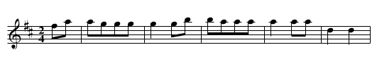 Schaefer - Tanz - staff notation