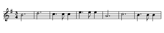 Schai(n staad-Bauernmenuett - staff notation