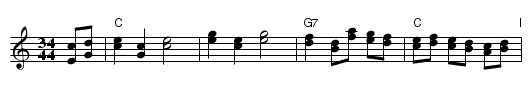 Schellen-Neuner [C] - staff notation