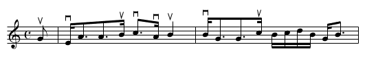 SCHICHALLION - staff notation