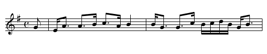 Schichallion - staff notation
