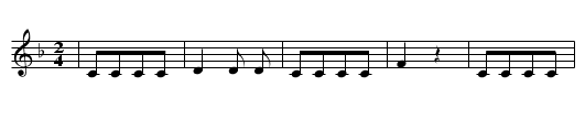 SCHIEBEN WIR DEN WAGEN - staff notation