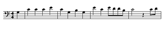 SCHIER DREISSIG JAHRE BIST DU ALT - staff notation
