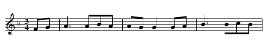 Schlachtlied - staff notation