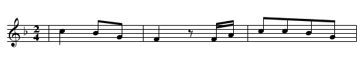 SCHLAF KINDLEIN SCHLAF - staff notation