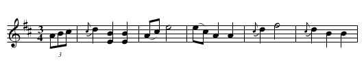 Schleinige Taenze in D, nr.  26 - staff notation