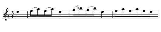 Schleiniger Tanz, in C nr.10 - staff notation