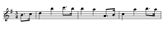 Schoenbock Mazurka - staff notation