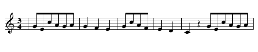 SCHOENSTES KIND ZU DEINEN FUESSEN - staff notation