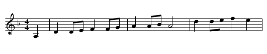Schottis fr Norbotten - staff notation