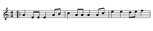 Schottis från Kalix - staff notation