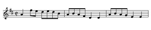 Schottis fr&aring;n &Ouml;sterg&ouml;tland - staff notation