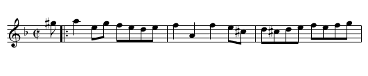Schottis fr&aring;n V&auml;sterbotten - staff notation