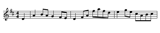 Schottische (from The Neck-Breakers) - staff notation