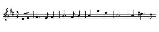 Schwedisch - Walzer/Waltz/Valse - staff notation
