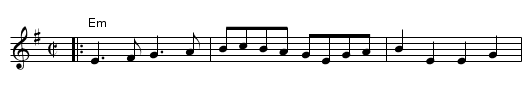 Scollay's Reel - staff notation